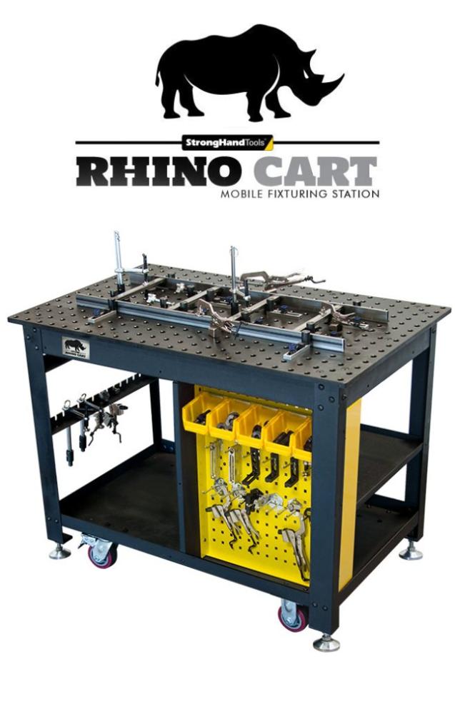 В продажу поступили новые сварочные столы Rhino Cart - универсальное место для сварщика