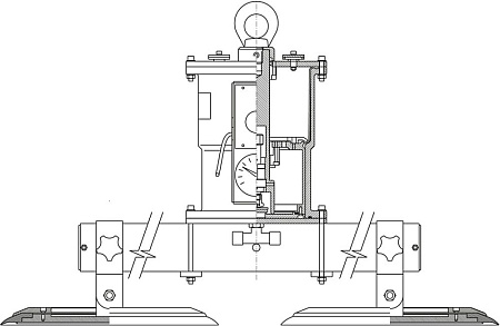 Независимая от сети Вакуумная траверса BASIC LIFT 400/1L