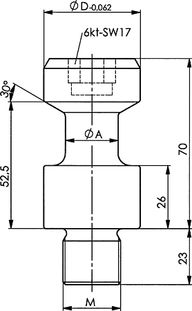 Зажимная цапфа 6945-02-04